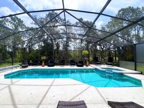 House, 4 Bedrooms | Pool - Great Privacy By Pool- Pool Home With Game Room 4 Bedroom Home by RedAwning (Davenport)