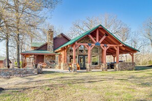 Front of property - Expansive Mountain Home Rental w/ Yard & Fire Pit! (Mountain Home)