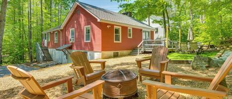 Fachada de la propiedad