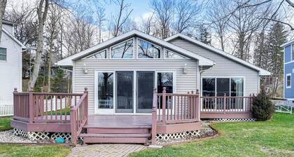 House on Paw Paw Lake w/ Private Dock!