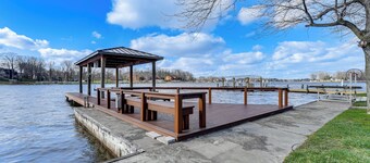 House on Paw Paw Lake w/ Private Dock!