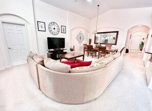 Casa, 4 habitaciones | Zona de estar