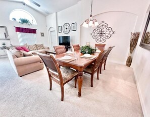 House, 4 Bedrooms | Dining - Cozy 4 Bed Pool Home With Game Room 4 Bedroom Home by RedAwning (Davenport)