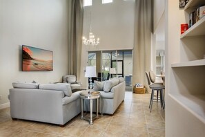 House, 5 Bedrooms | Living area - Beautiful 5 Bed Pool Home In Reunion 5 Bedroom Home by RedAwning (Kissimmee)