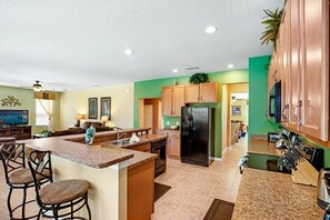Microwave, dishwasher