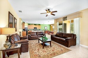 Living area - Spacious And Relaxing Home With South Facing Pool 6 Bedroom Home by RedAwning (Davenport)