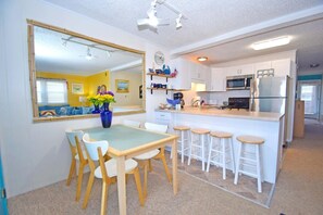 Condo, 3 Bedrooms | Private kitchen | Fridge, coffee/tea maker, toaster