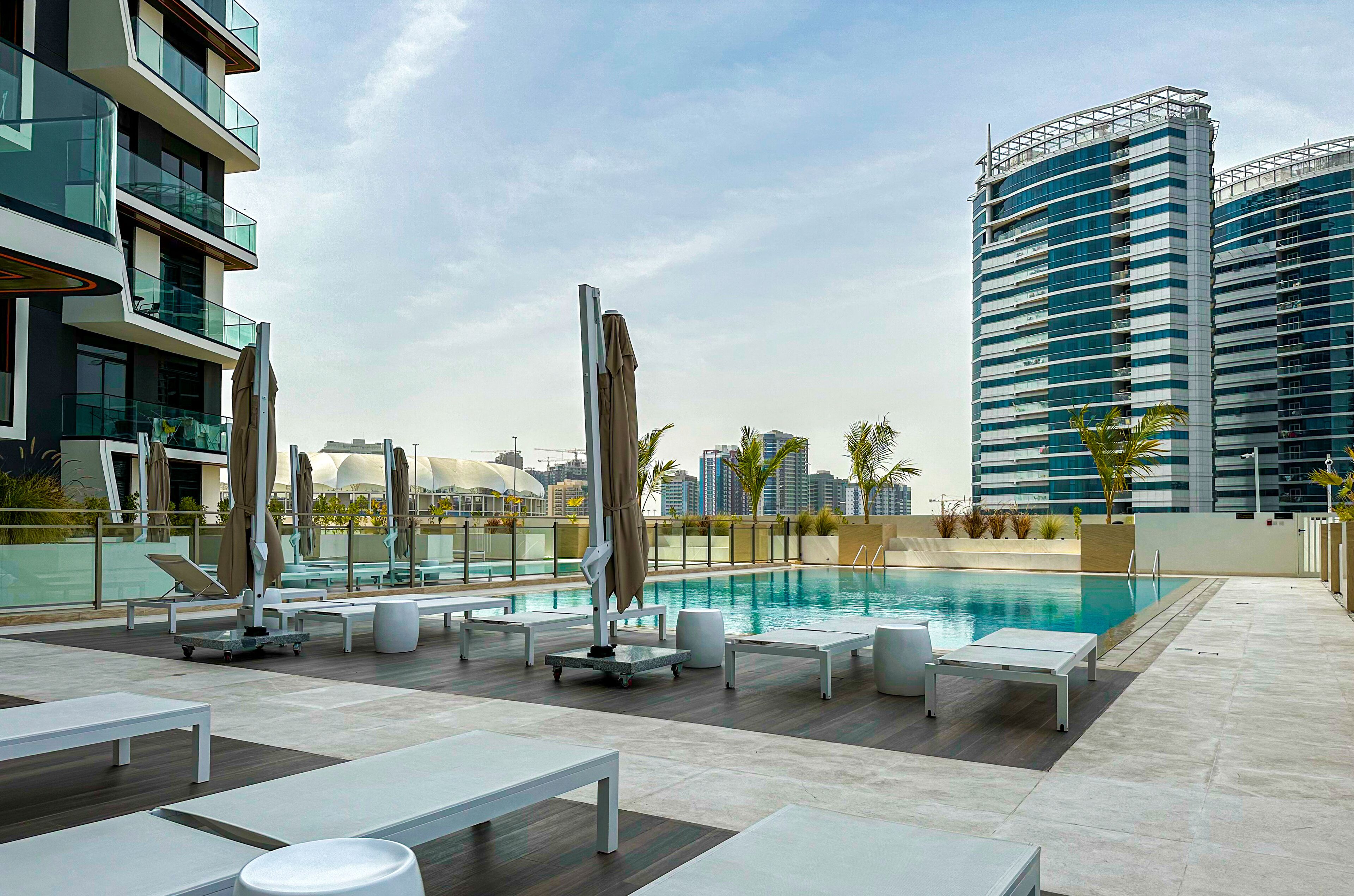 Alberca al aire libre 