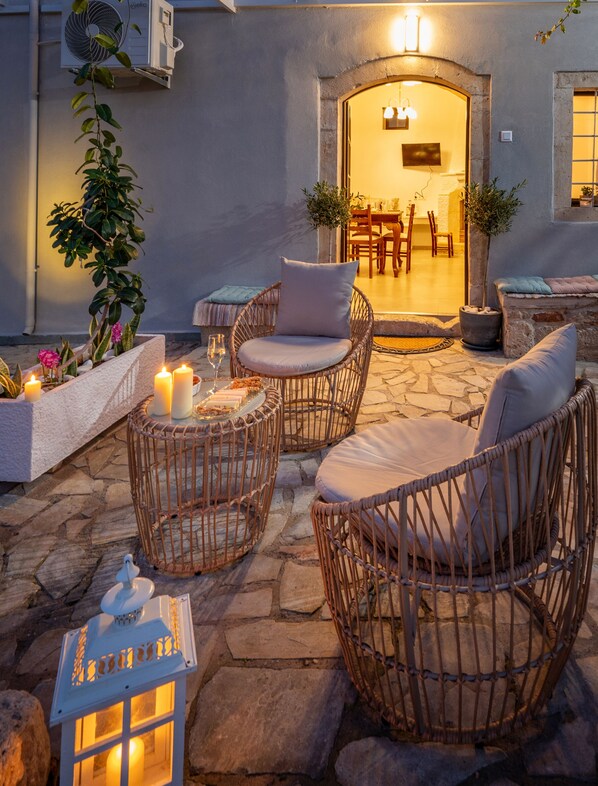 Interior - Marianthi's Home is ensconced in the enchanting Village of Old Hersonissos. (Chersonisos)
