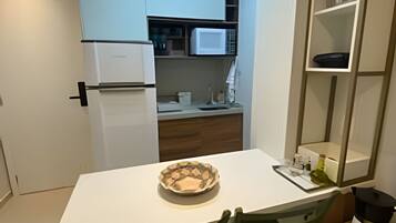클래식 아파트 | 전용 주방 | 미니 냉장고, 전자레인지, 블렌더, 조리 도구/접시/주방 기구