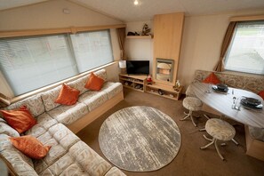Fireplace - Inviting 3-bed Caravan on Sand Le Mere, Tunstall (Hull)