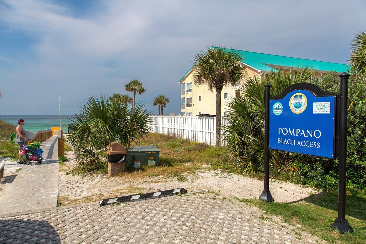 Photo 25 of Take It Easy - Pet-Friendly Destin Vacation Home, Golf Cart, Heated Pool!