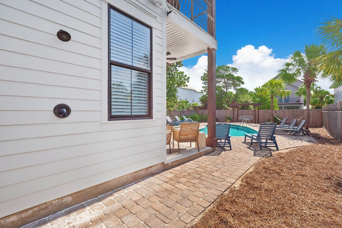 Photo 22 of Take It Easy - Pet-Friendly Destin Vacation Home, Golf Cart, Heated Pool!