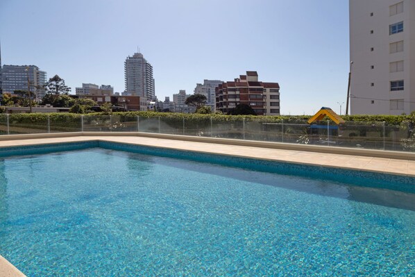 Seasonal outdoor pool