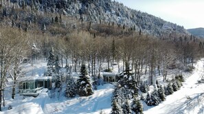 Exterior - Nöge 02 : Cabin in nature with private spa and sauna  (Sainte-Brigitte-de-Laval)