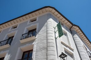 Fassade der Unterkunft