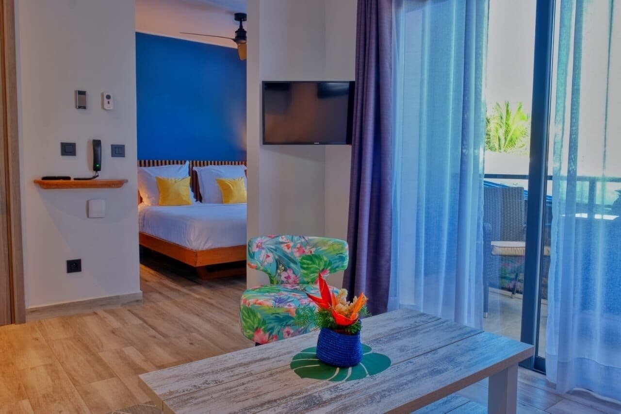 Deluxe Room, Ocean View | Premium bedding, in-room safe, individually decorated