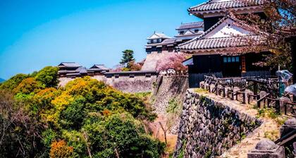 Himerakuen媛楽園 松山市中心部にある家族・グループ旅行の多人数が泊まれる最適な宿