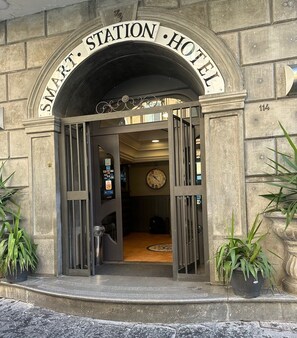 Entrada de la propiedad