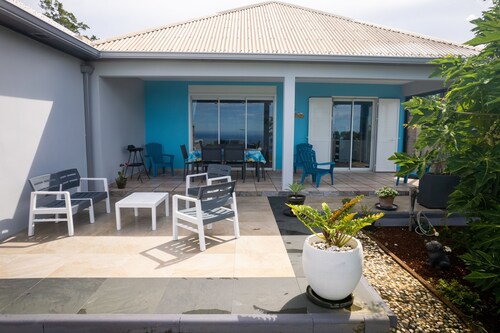 Ch'ti Kaz Bleue - Maison avec vue mer