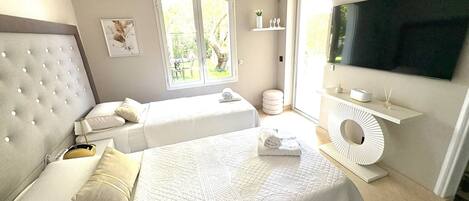 4 habitaciones, tabla de planchar con plancha y wifi gratis