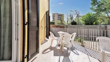 Comfort Apartment, Balcony, City View | Terrace/patio