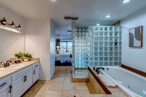 Shower, hair dryer