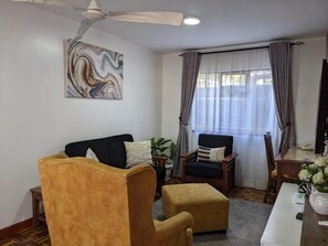 Living area - Bliss haven Gold one bedroom fully furnished apartment 6
(Nairobi)
