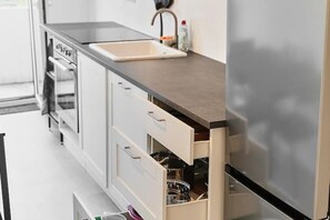 Private kitchen - Moderne 3-zimmer-wohnung in Top-lage (Karlsruhe)