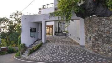 Fassade der Unterkunft