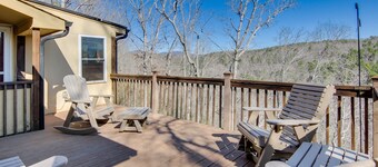 8 Mi to Lake Lure! Mtn-View Gem w/ Furnished Deck