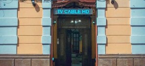 Fachada de la propiedad