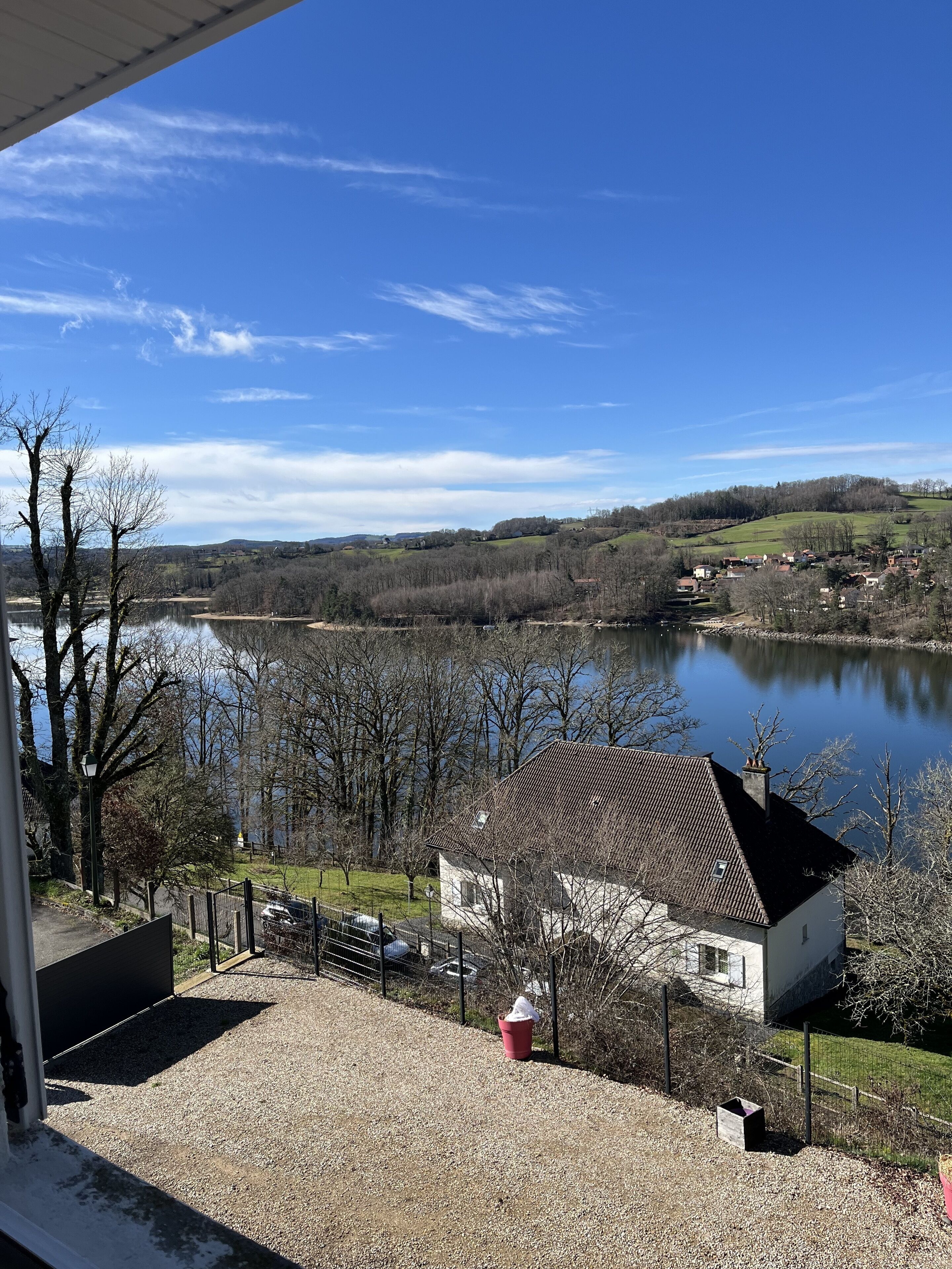 Vue depuis l’hébergement