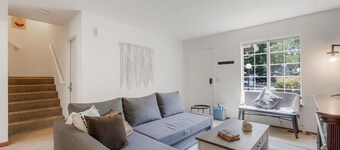 Farmhouse-Inspired Retreat / Pool + BBQ