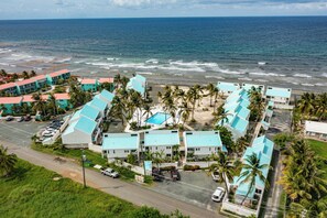 Exterior - Perfect Beach Front Condo with Pool (La Grande Princesse)