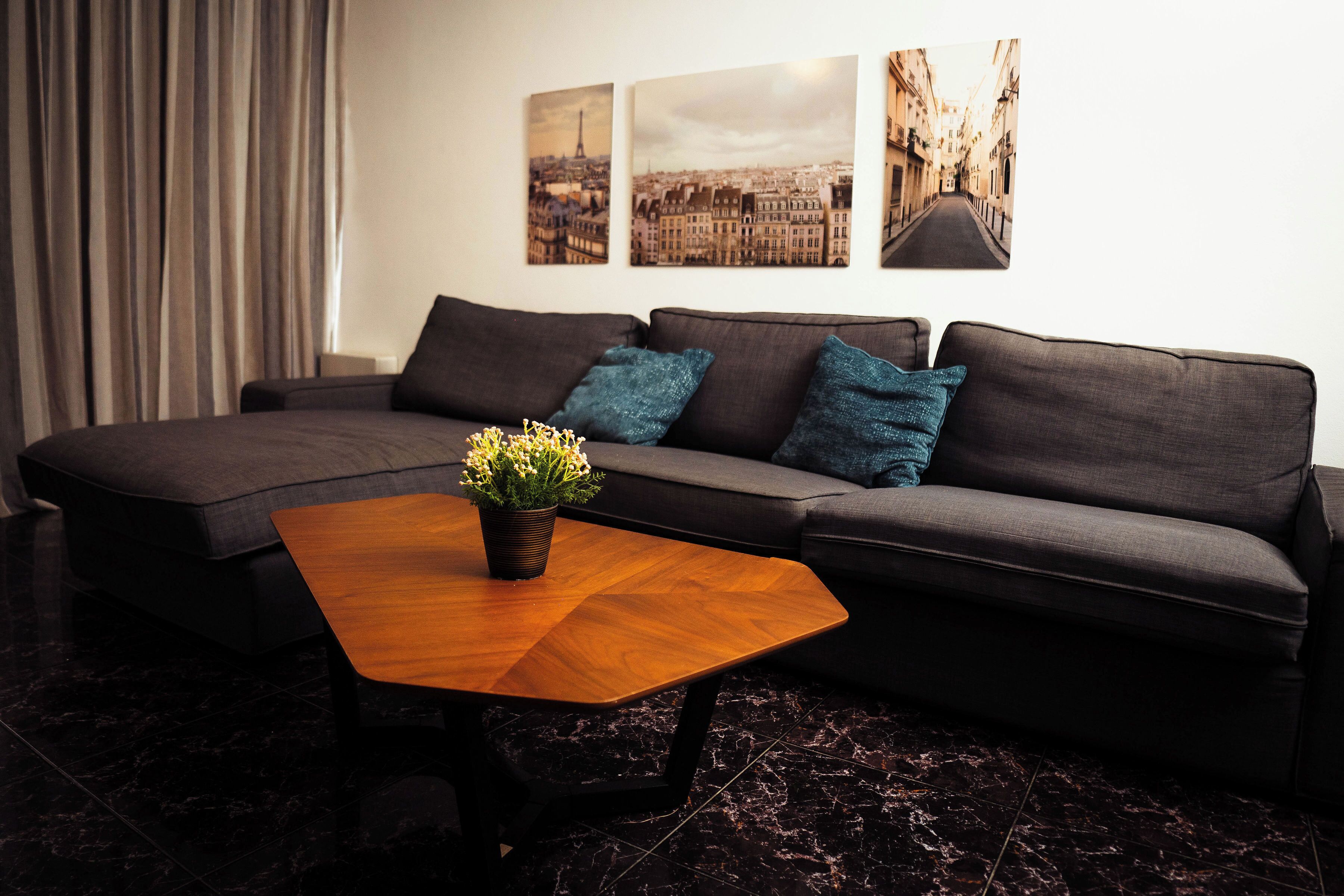 Apartment, Mountain View (H4-1) | Living area | 42-inch Smart TV with digital channels, Netflix, Hulu