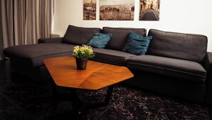 Apartment, Mountain View (H4-1) | Living area - Residenciales H1 & H2 (Santiago de los Caballeros)