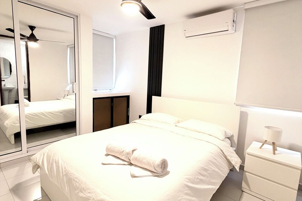 Appartement, uitzicht op bergen ((H3-1)) | 2 slaapkamers, een laptopwerkplek, een strijkplank/strijkijzer