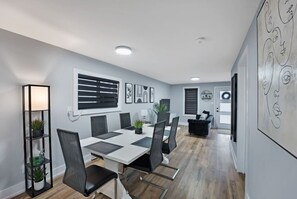 Dining - Welcome To Our Modern  2Bdrm/1Bth w/ Laundry/BBQ (Welland)