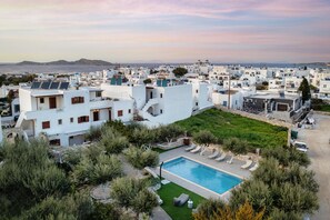 Aerial view -  Sunset Paros Naousa (Paros)