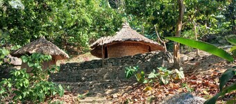Maison Indigène Avec Cascade Privée et Salle à Vivre Tout Équipée !