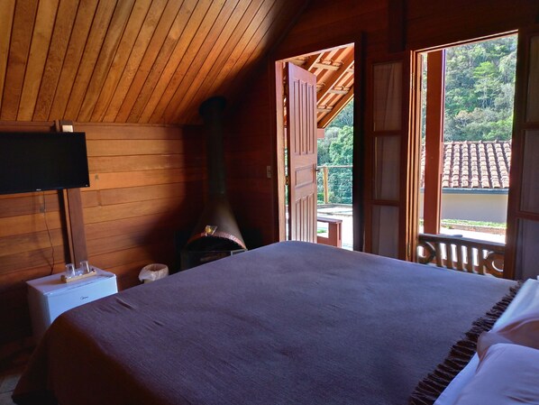 Standard Chalet | 1 bedroom, iron/ironing board, free WiFi - Pousada Olivier da Montanha (Santo Antonio do Pinhal)