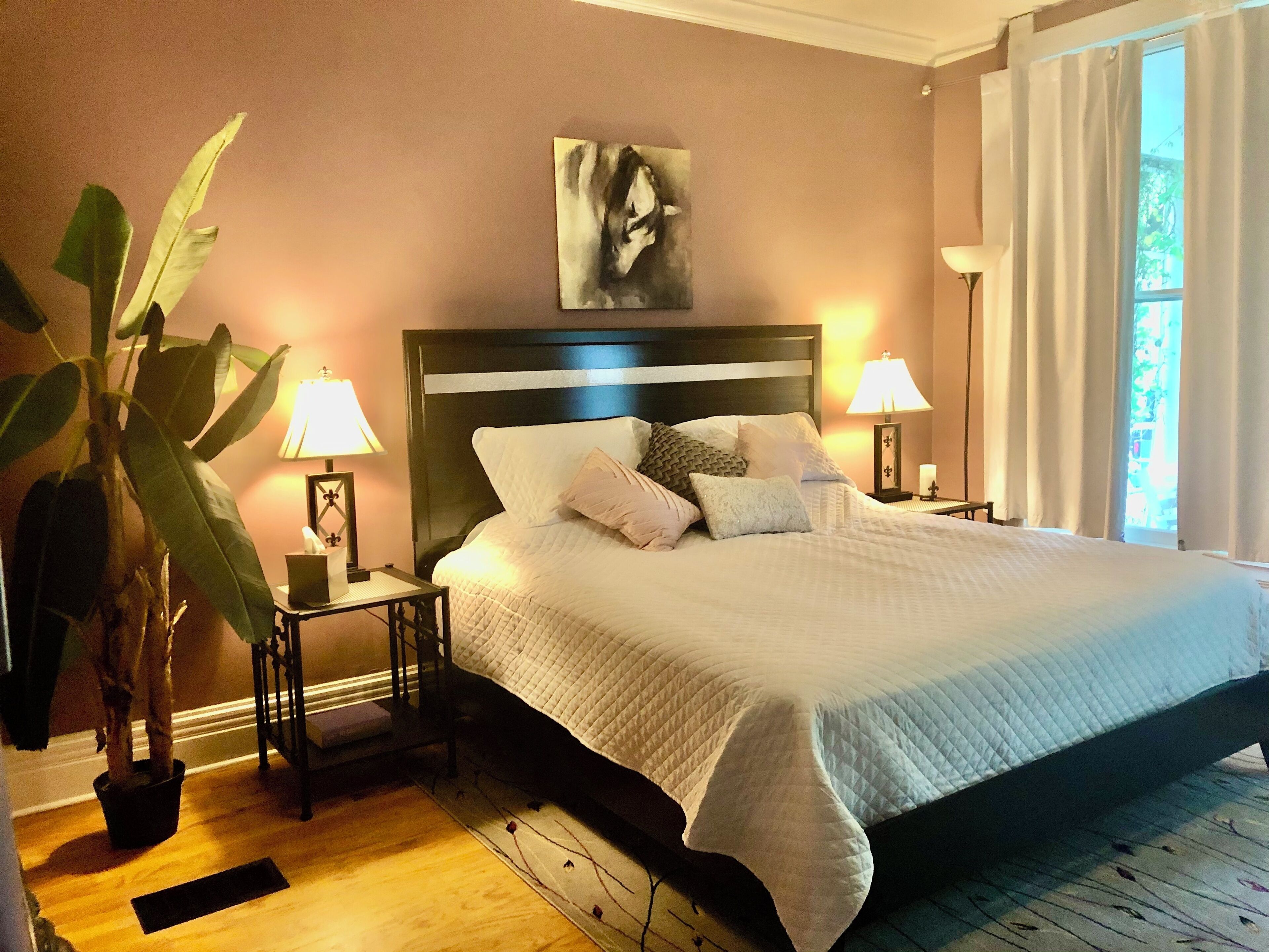 3 chambres, fer et planche à repasser, Wi-Fi, draps fournis