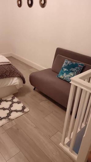 Monolocale Deluxe, bagno in camera, vista città (Estudio Superior ) | 2 camere, con arredamento individuale, Wi-Fi gratuito, lenzuola