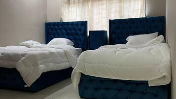 4 bedrooms, soundproofing, iron/ironing board, free WiFi