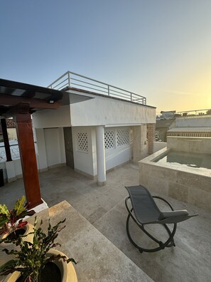Terrace/patio - Lux-House in Cartagena de Indias with Jacuzzi - Casa La Pilar (Cartagena de Indias)