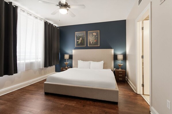 1 bedroom, iron/ironing board, bed sheets