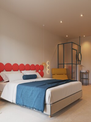 Studiosuite – executive, bassengutsikt | Safe på rommet, lydisolert og wi-fi (inkludert)