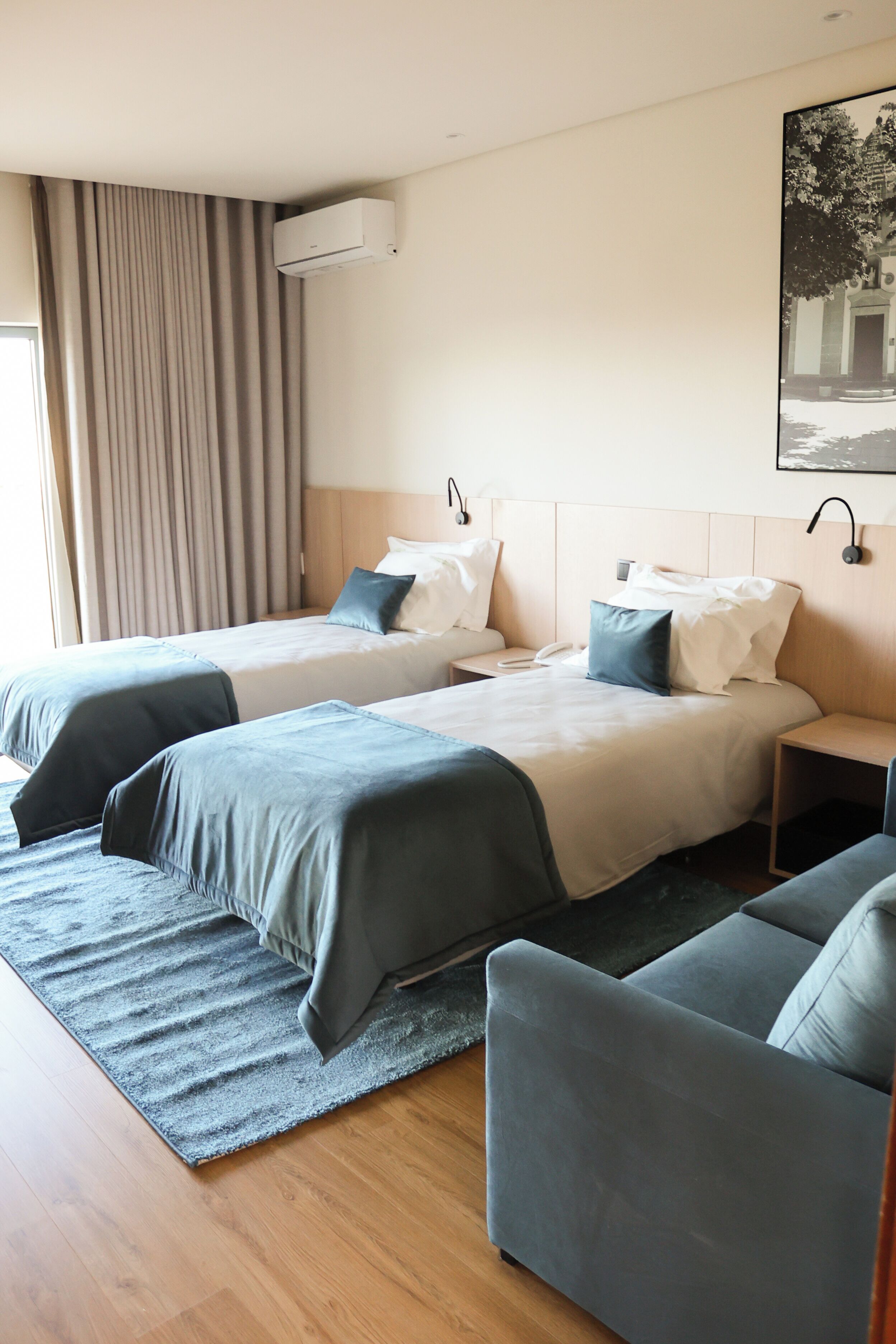 Deluxe-Doppel- oder -Zweibettzimmer