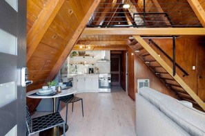 Interior - 2 Charming New A-Frame Homes w/ 6 Beds Near Lake
 (Bodfish)